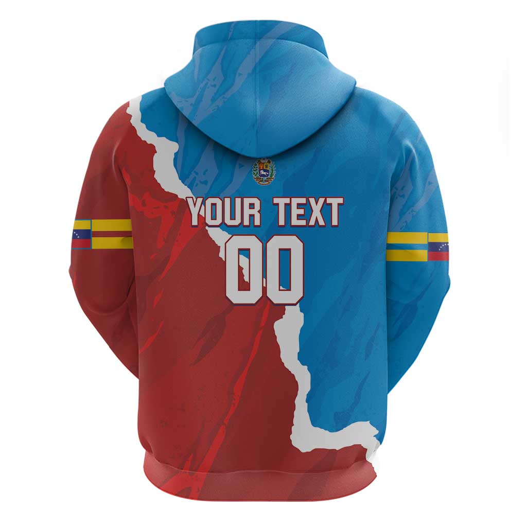 Custom Baseball Venezuela Hoodie Go Champions Grunge Style LT14