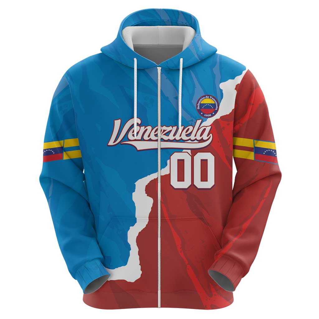 Custom Baseball Venezuela Hoodie Go Champions Grunge Style LT14