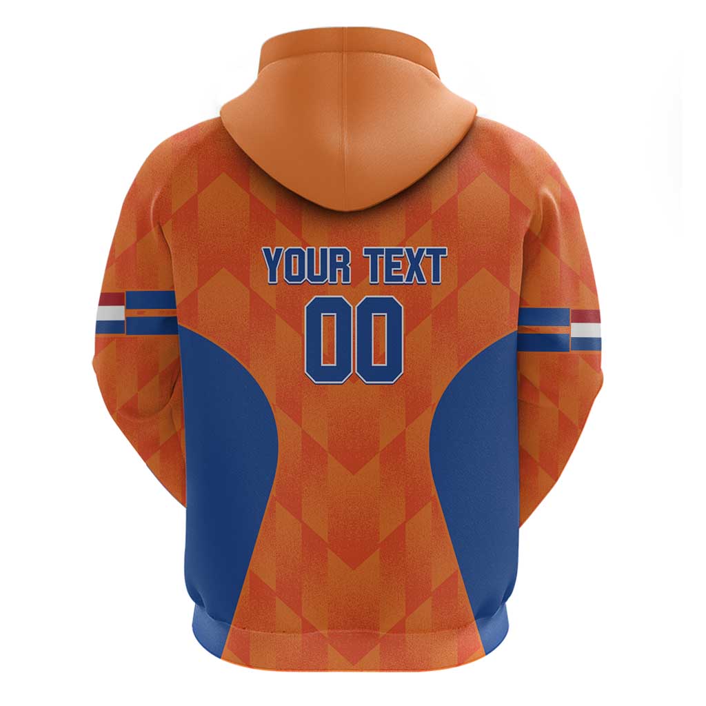 Custom Baseball Netherlands Hoodie Go Champions Sporty Style LT14