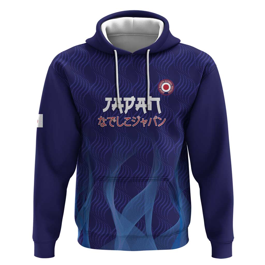 Custom Japan Football Hoodie Go Champions Nadeshiko Japanese LT14