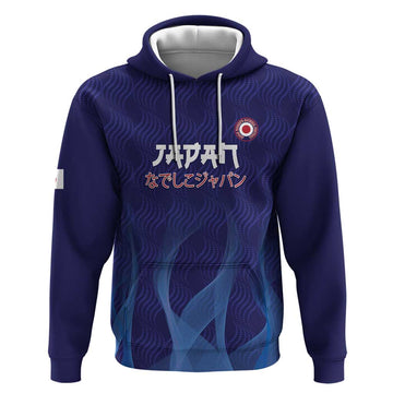 Custom Japan Football Hoodie Go Champions Nadeshiko Japanese LT14