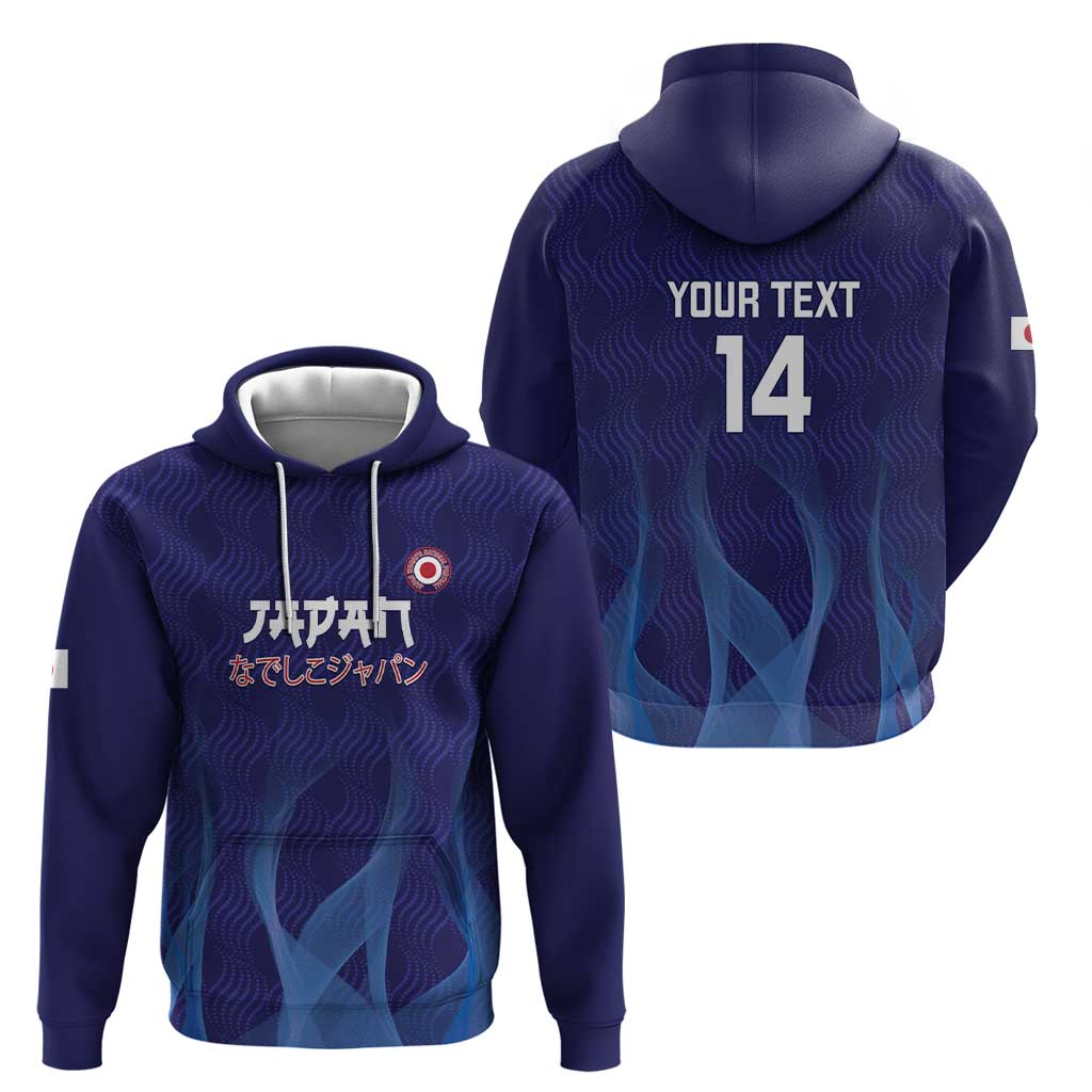 Custom Japan Football Hoodie Go Champions Nadeshiko Japanese LT14