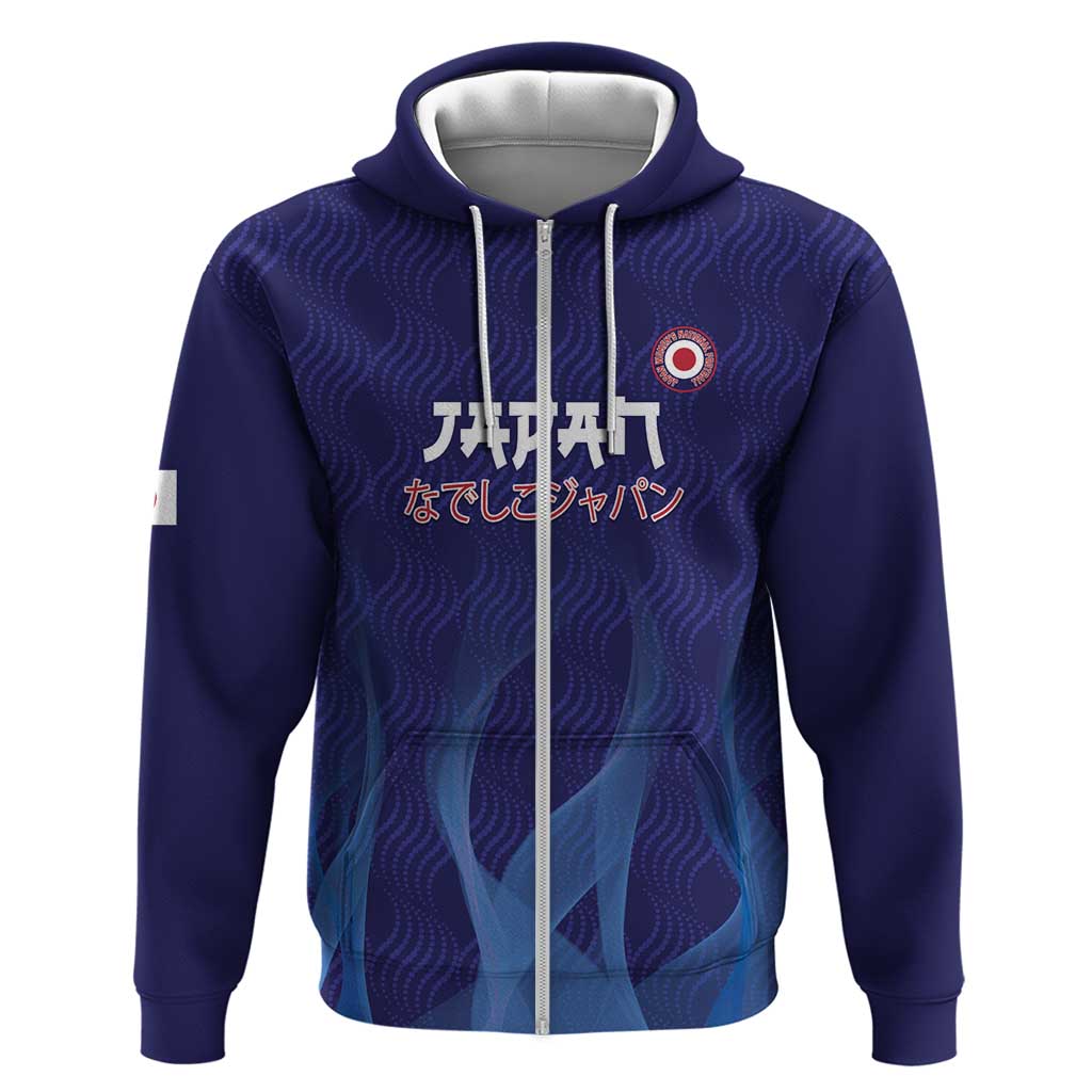 Custom Japan Football Hoodie Go Champions Nadeshiko Japanese LT14