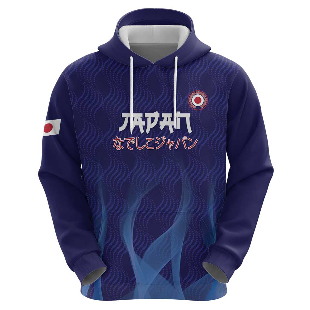 Custom Japan Football Hoodie Go Champions Nadeshiko Japanese LT14