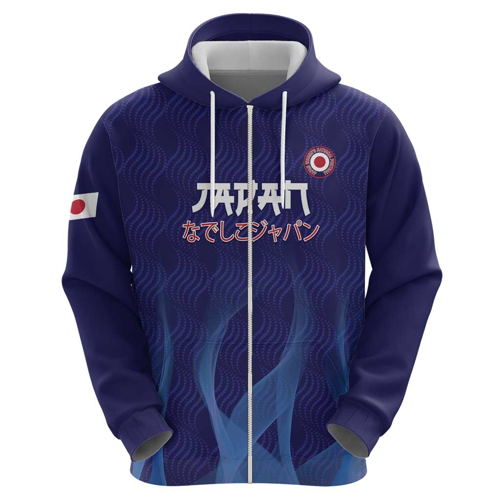 Custom Japan Football Hoodie Go Champions Nadeshiko Japanese LT14