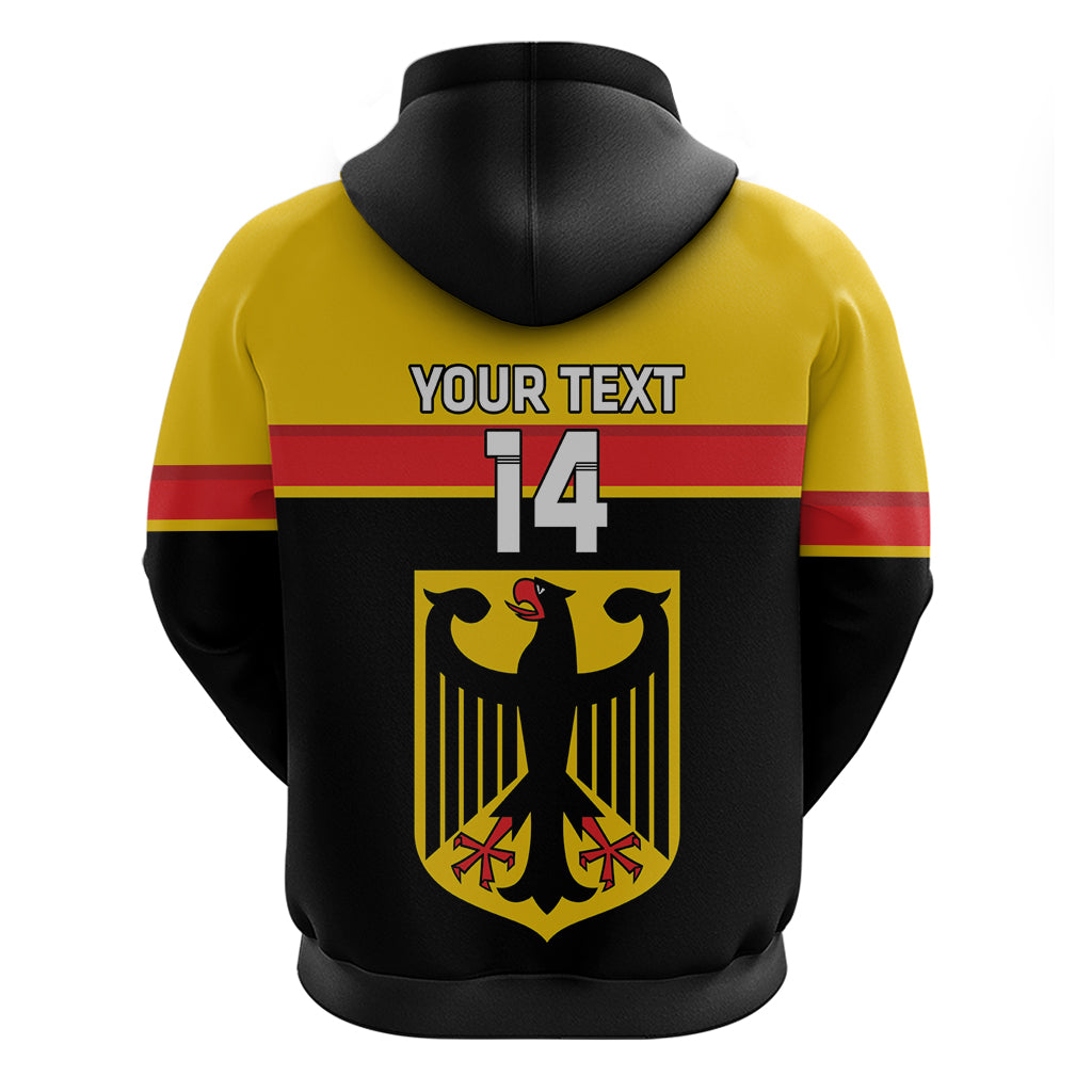 Custom Germany Hockey Hoodie Go German Bearers of the Eagle LT14
