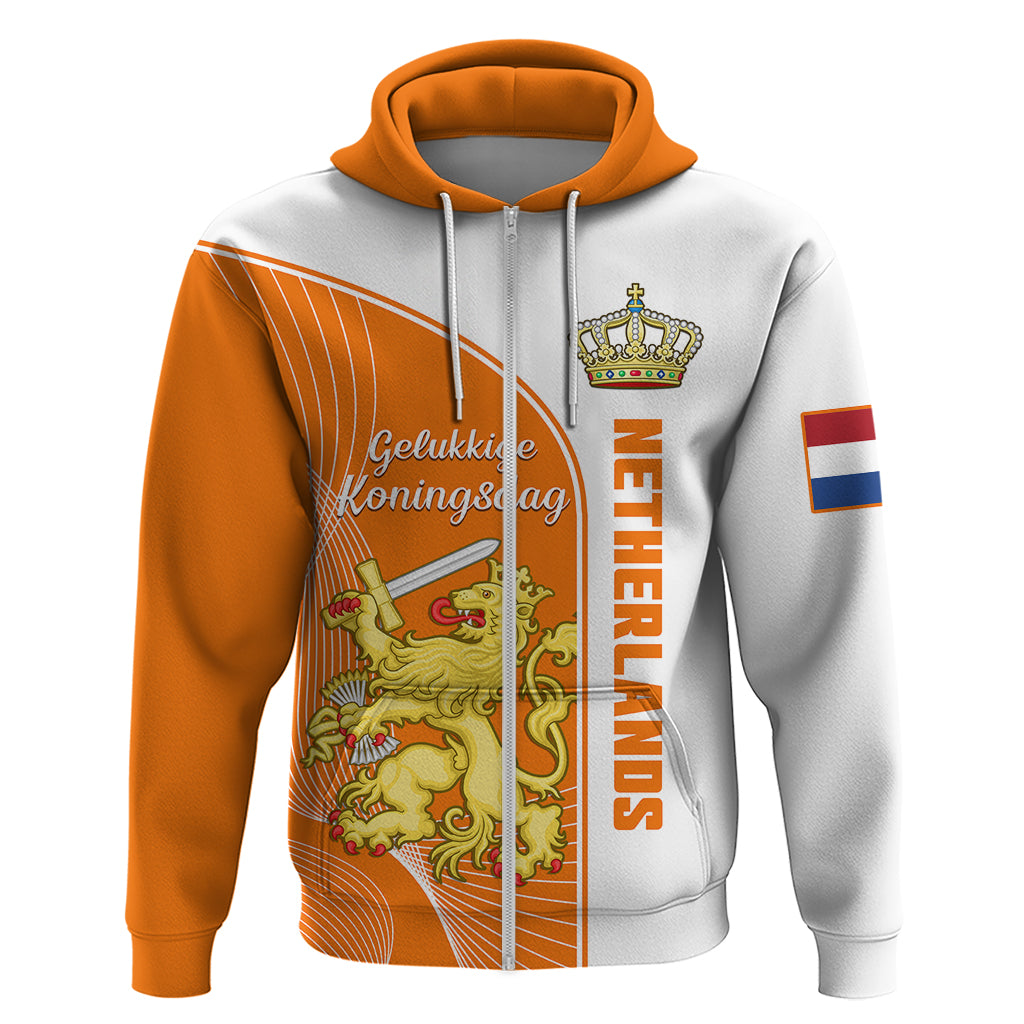 Custom Netherlands Kings Day Hoodie Gelukkige Koningsdag Ver.01 LT14