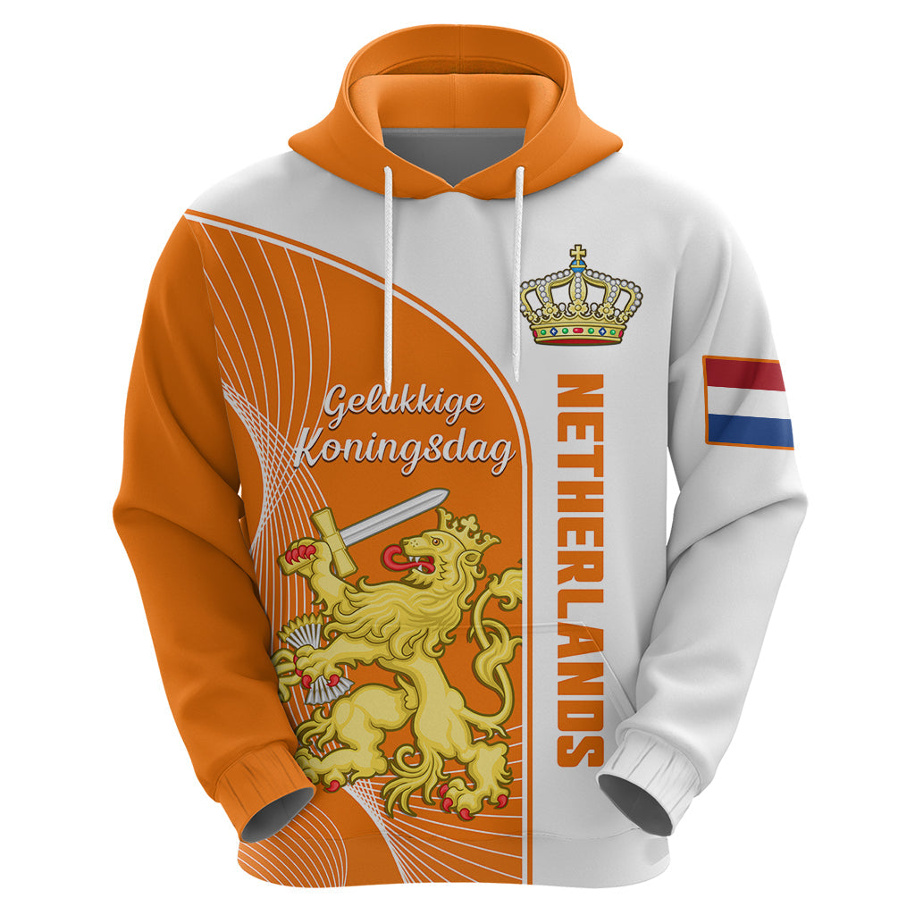 Custom Netherlands Kings Day Hoodie Gelukkige Koningsdag Ver.01 LT14