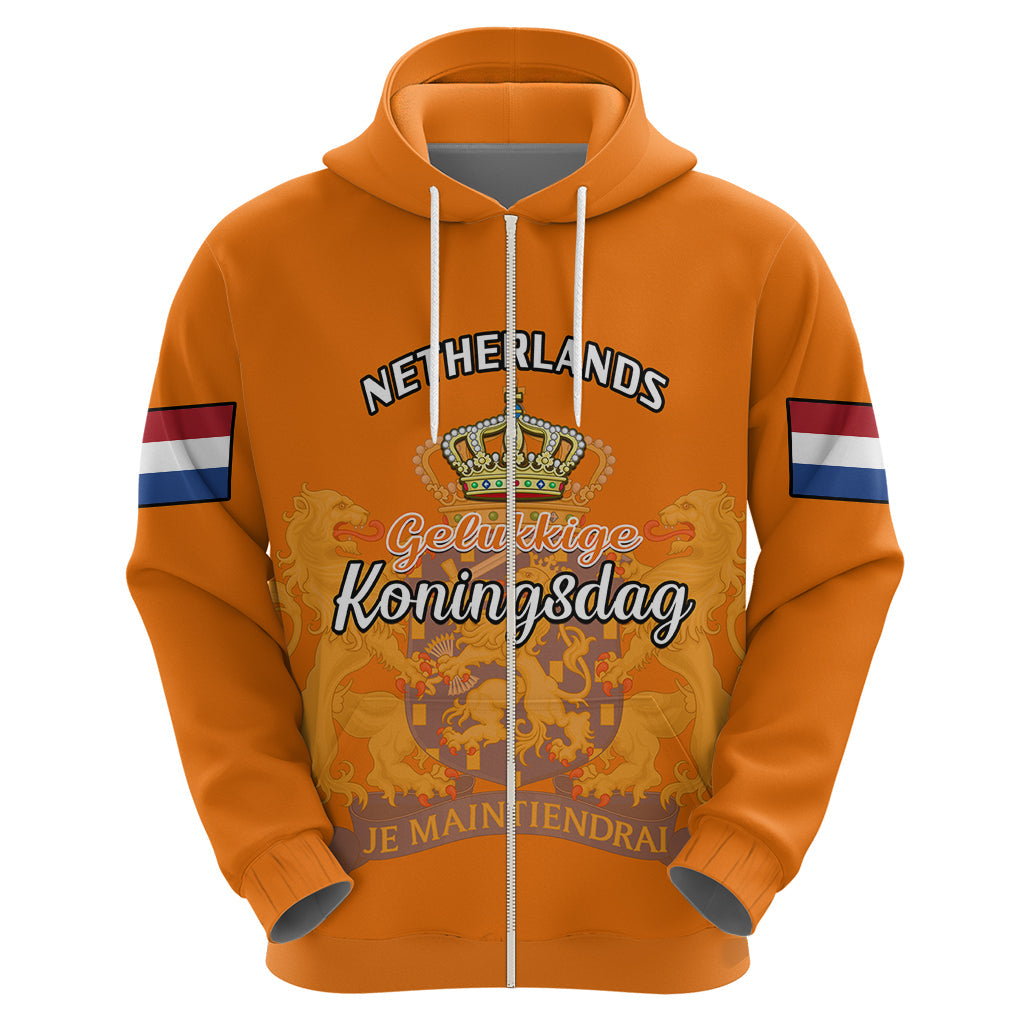 Netherlands Kings Day Hoodie Gelukkige Koningsdag Ver.02 LT14