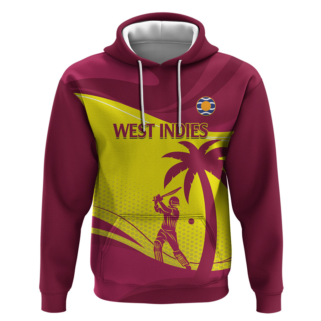 Custom West Indies Cricket Hoodie 2024 World Cup Go Windies LT14