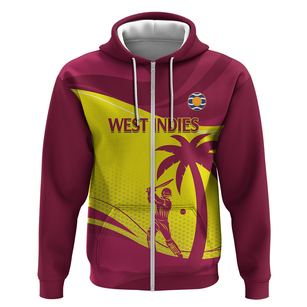Custom West Indies Cricket Hoodie 2024 World Cup Go Windies LT14