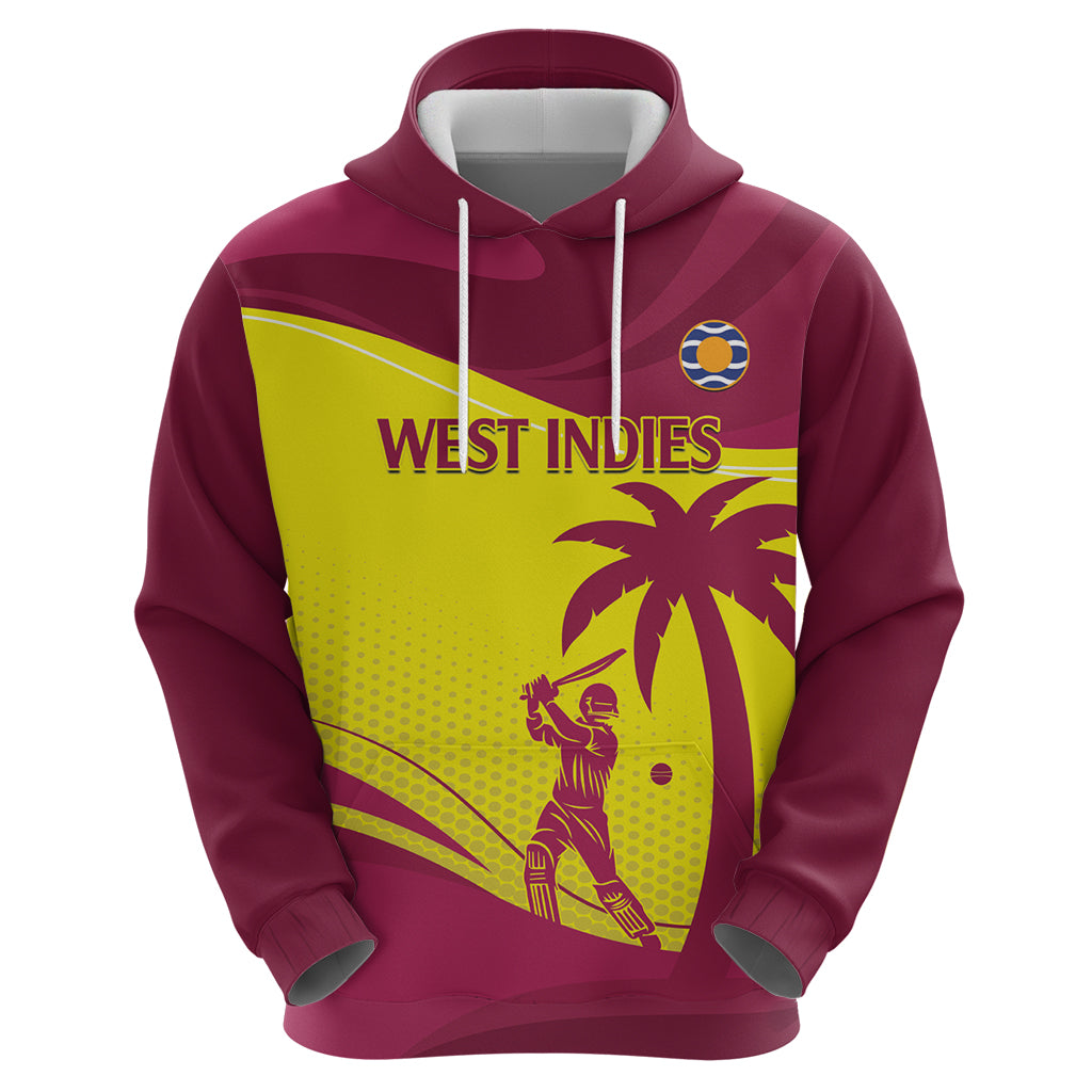 Custom West Indies Cricket Hoodie 2024 World Cup Go Windies LT14