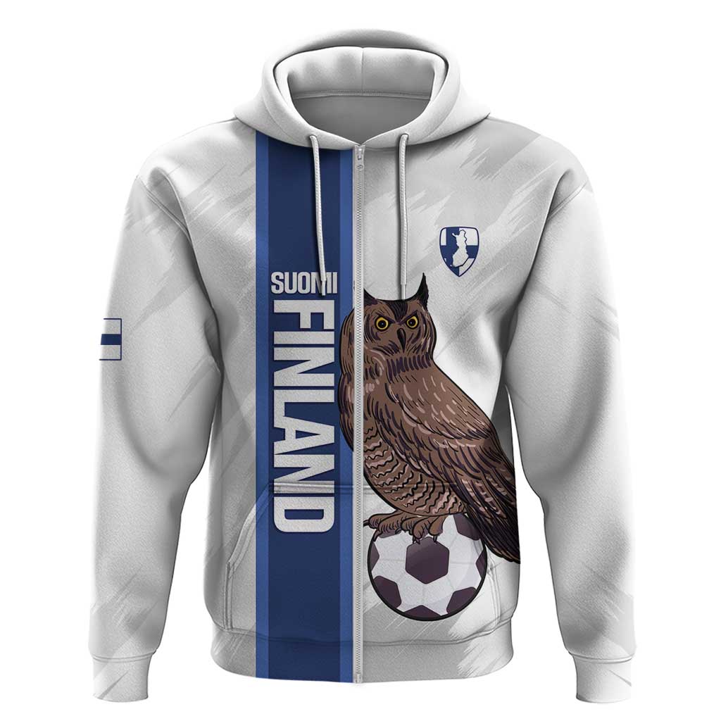 Custom Finland Football Hoodie Suomi Come On Huuhkajat LT14