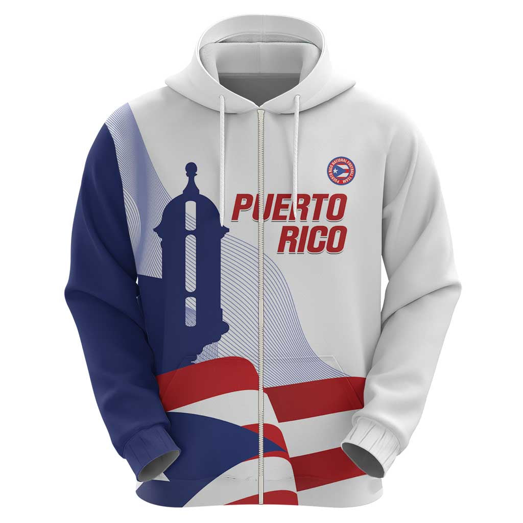Custom Puerto Rico Football Hoodie Vamos Los Boricuas LT14