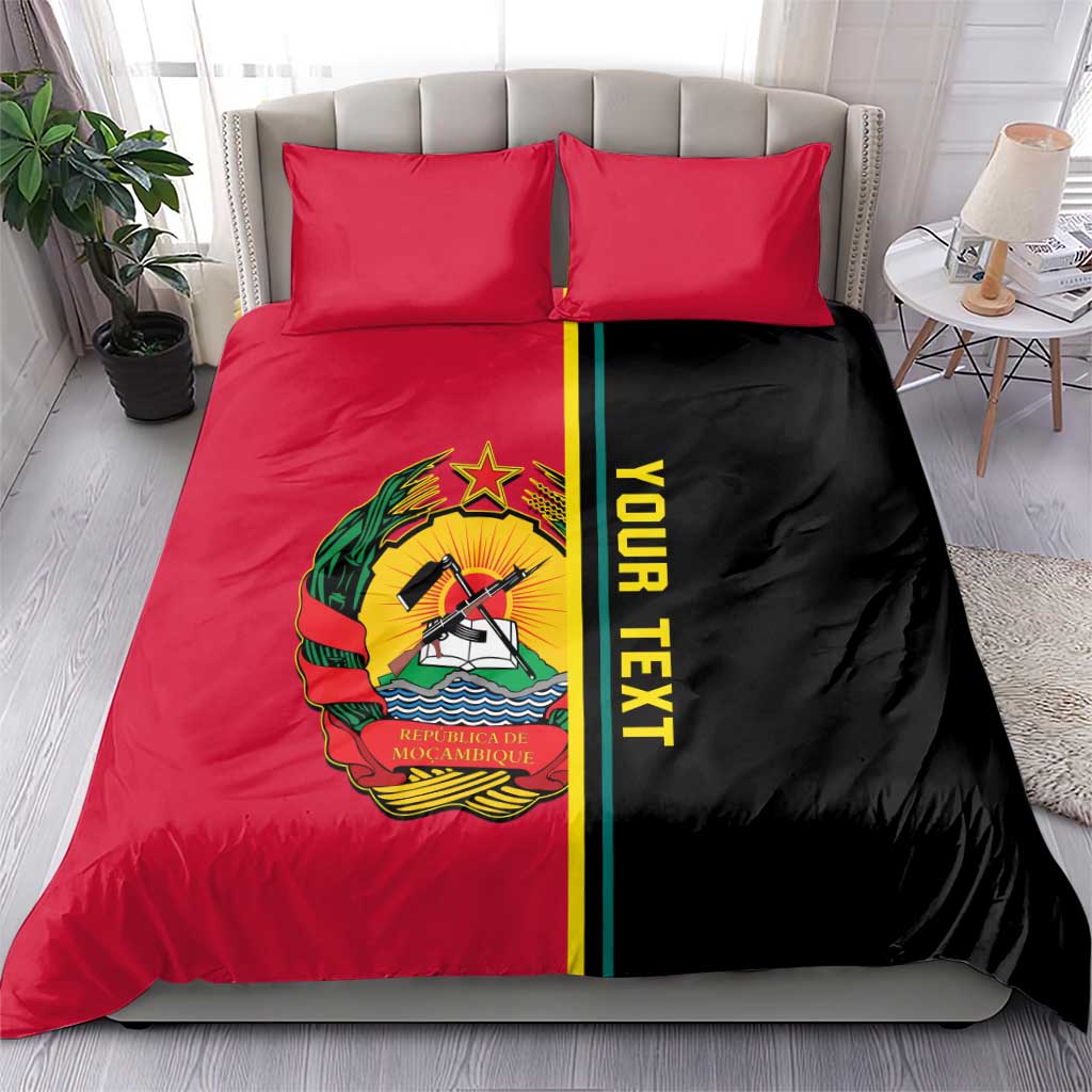 Personalised Mozambique Bedding Set Muzambhiki Coat Of Arms LT14