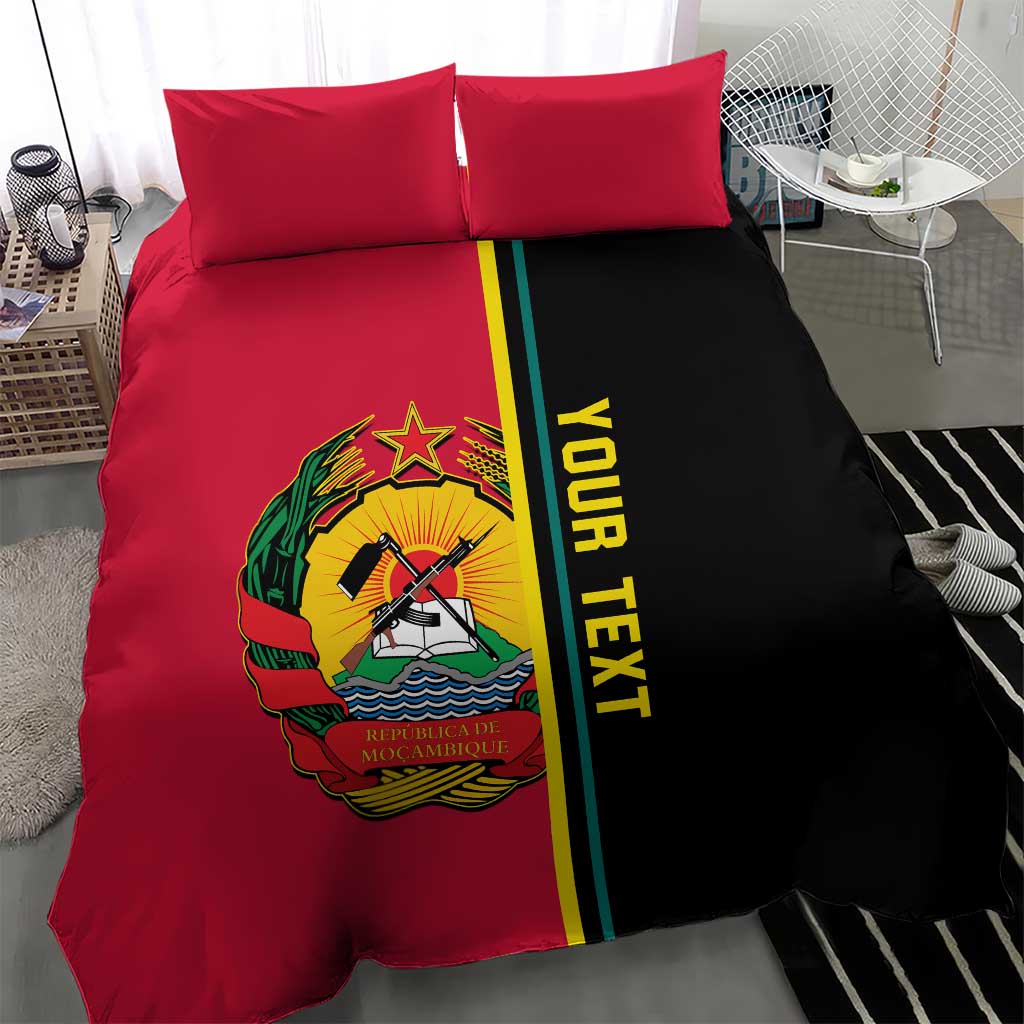 Personalised Mozambique Bedding Set Muzambhiki Coat Of Arms LT14