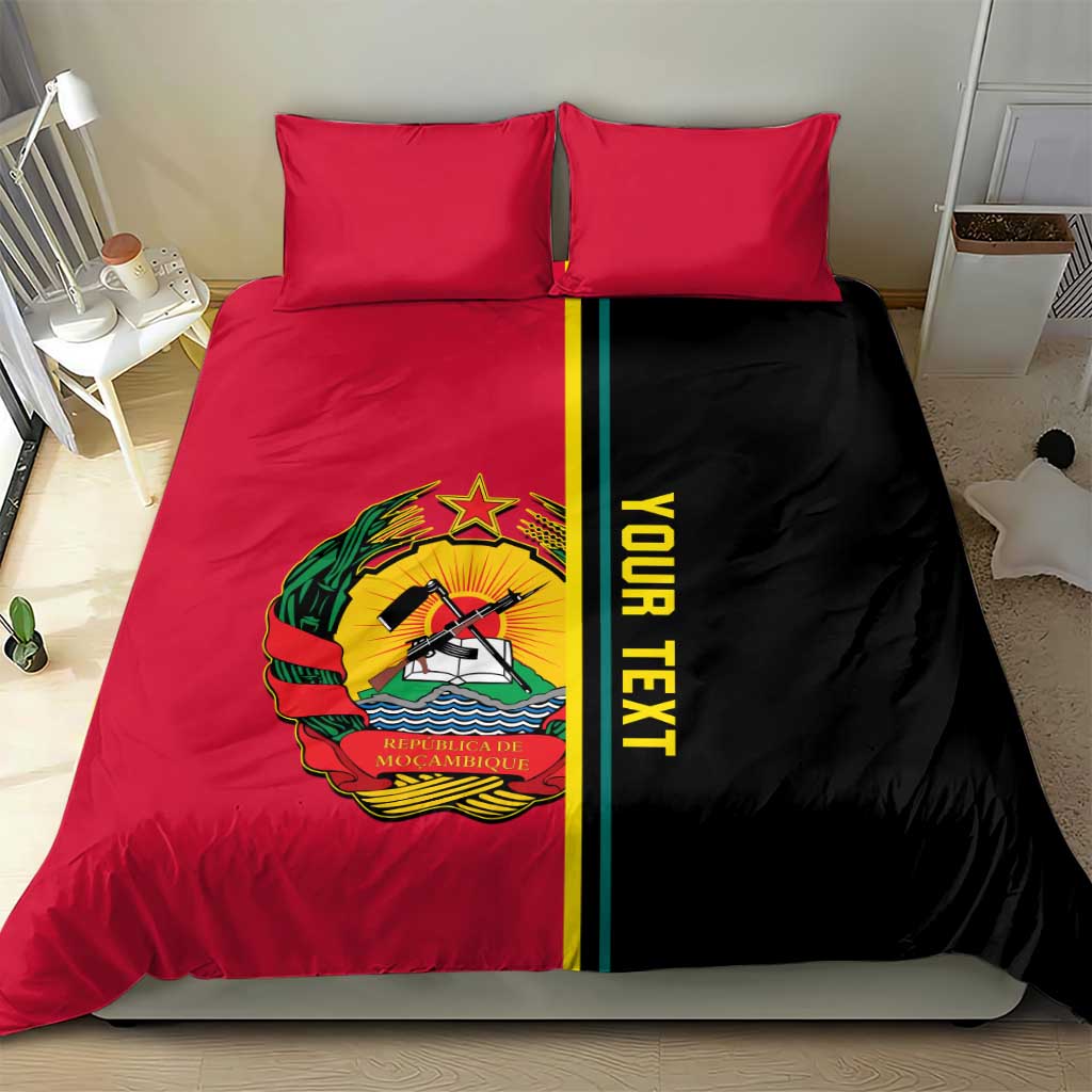 Personalised Mozambique Bedding Set Muzambhiki Coat Of Arms LT14