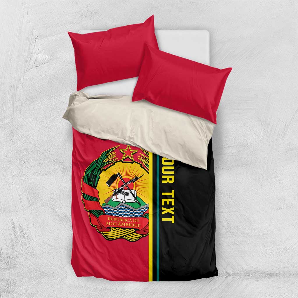 Personalised Mozambique Bedding Set Muzambhiki Coat Of Arms LT14