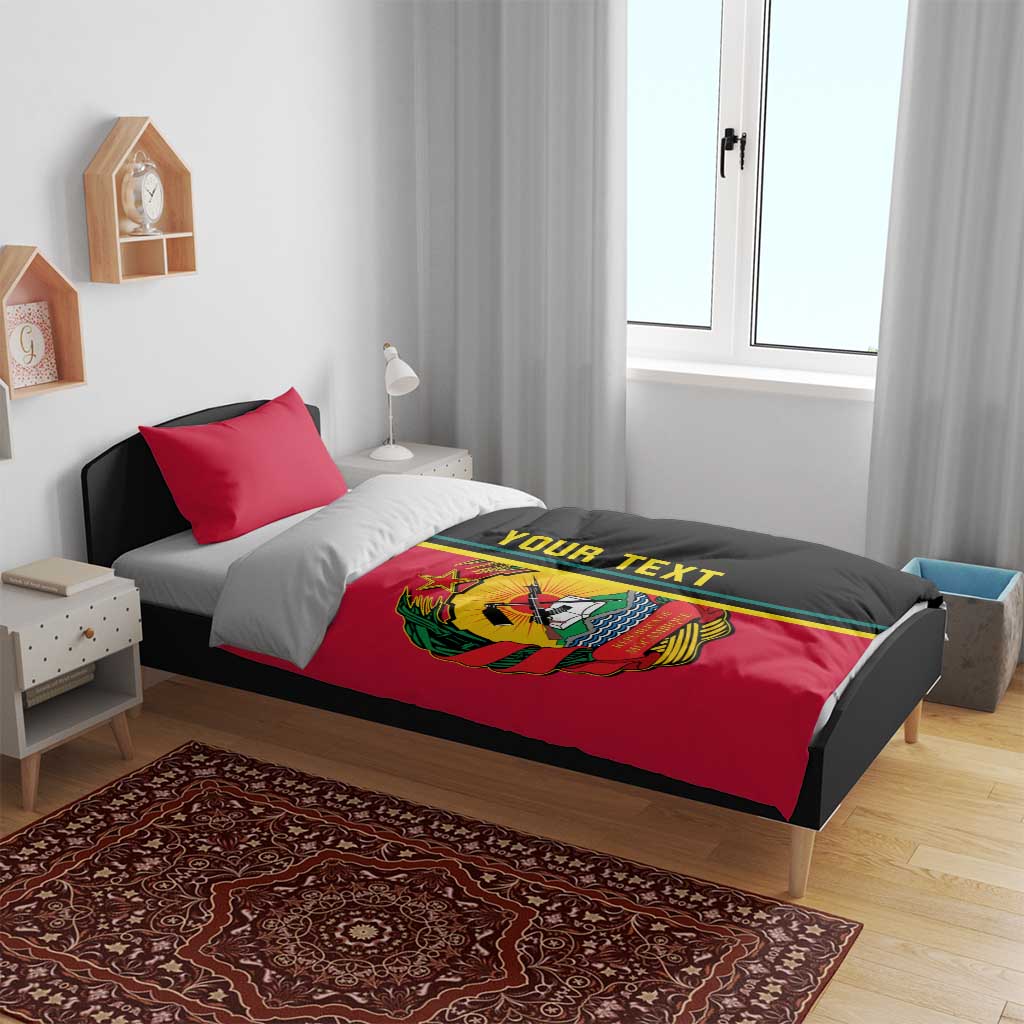 Personalised Mozambique Bedding Set Muzambhiki Coat Of Arms LT14