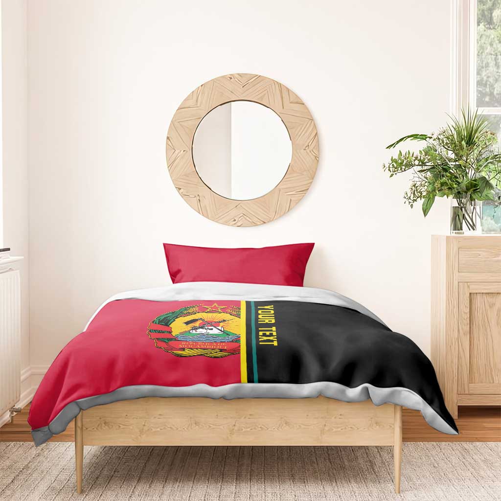 Personalised Mozambique Bedding Set Muzambhiki Coat Of Arms LT14