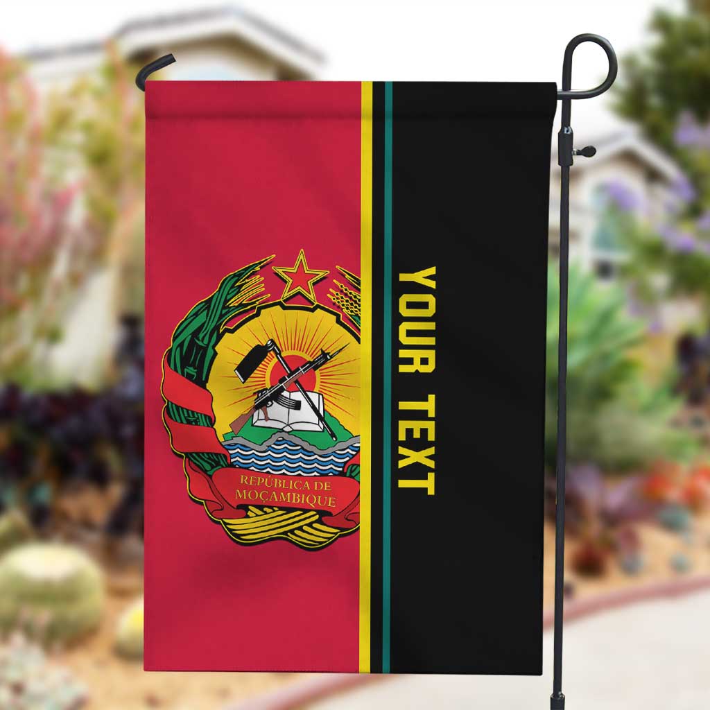 Personalised Mozambique Garden Flag Muzambhiki Coat Of Arms LT14