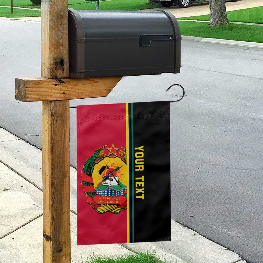 Personalised Mozambique Garden Flag Muzambhiki Coat Of Arms LT14