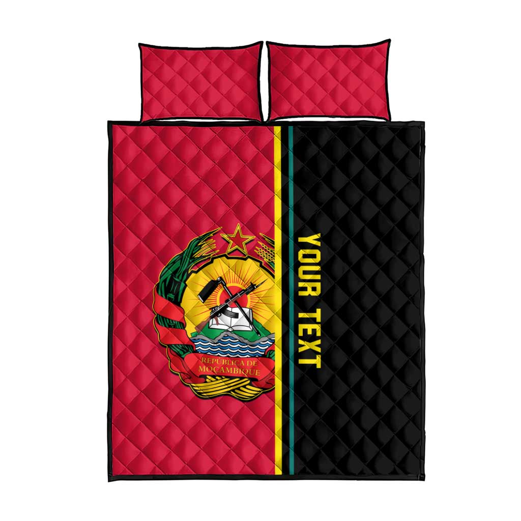 Personalised Mozambique Quilt Bed Set Muzambhiki Coat Of Arms LT14