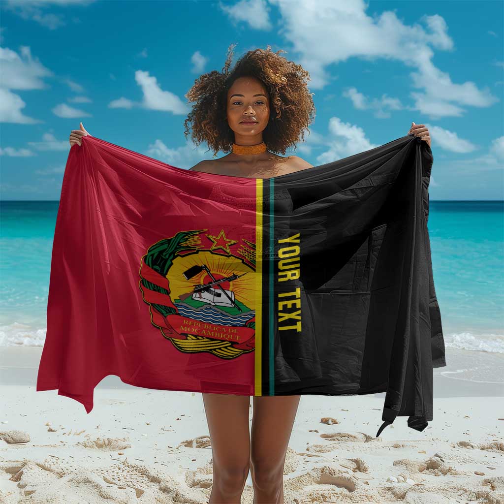 Personalised Mozambique Sarong Muzambhiki Coat Of Arms LT14