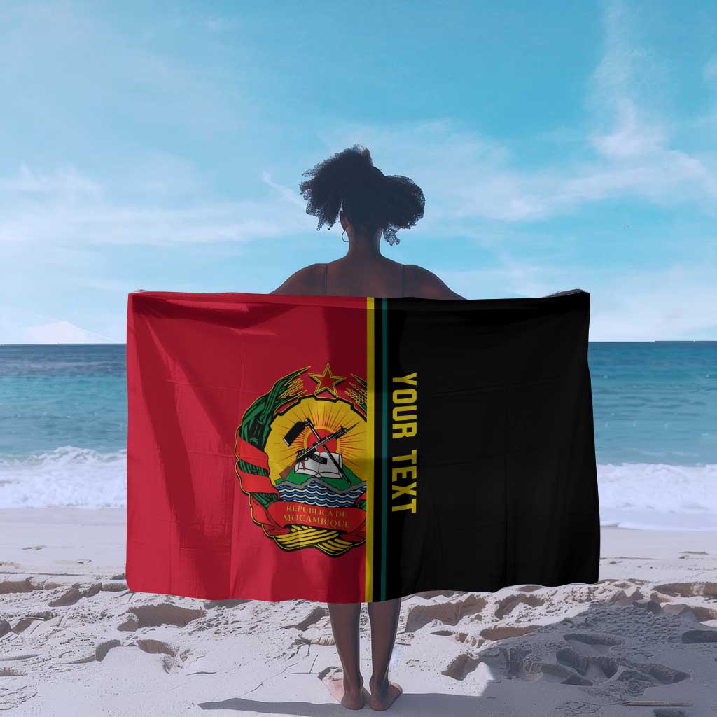 Personalised Mozambique Sarong Muzambhiki Coat Of Arms LT14