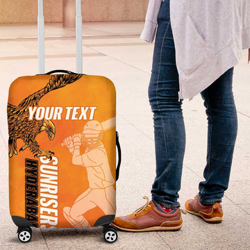 Custom Hyderabad India Cricket Luggage Cover Go Sunrisers Eagle LT14