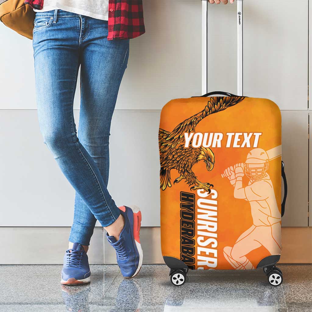 Custom Hyderabad India Cricket Luggage Cover Go Sunrisers Eagle LT14