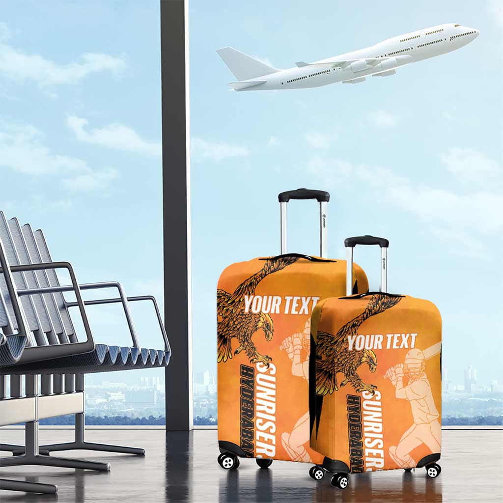 Custom Hyderabad India Cricket Luggage Cover Go Sunrisers Eagle LT14
