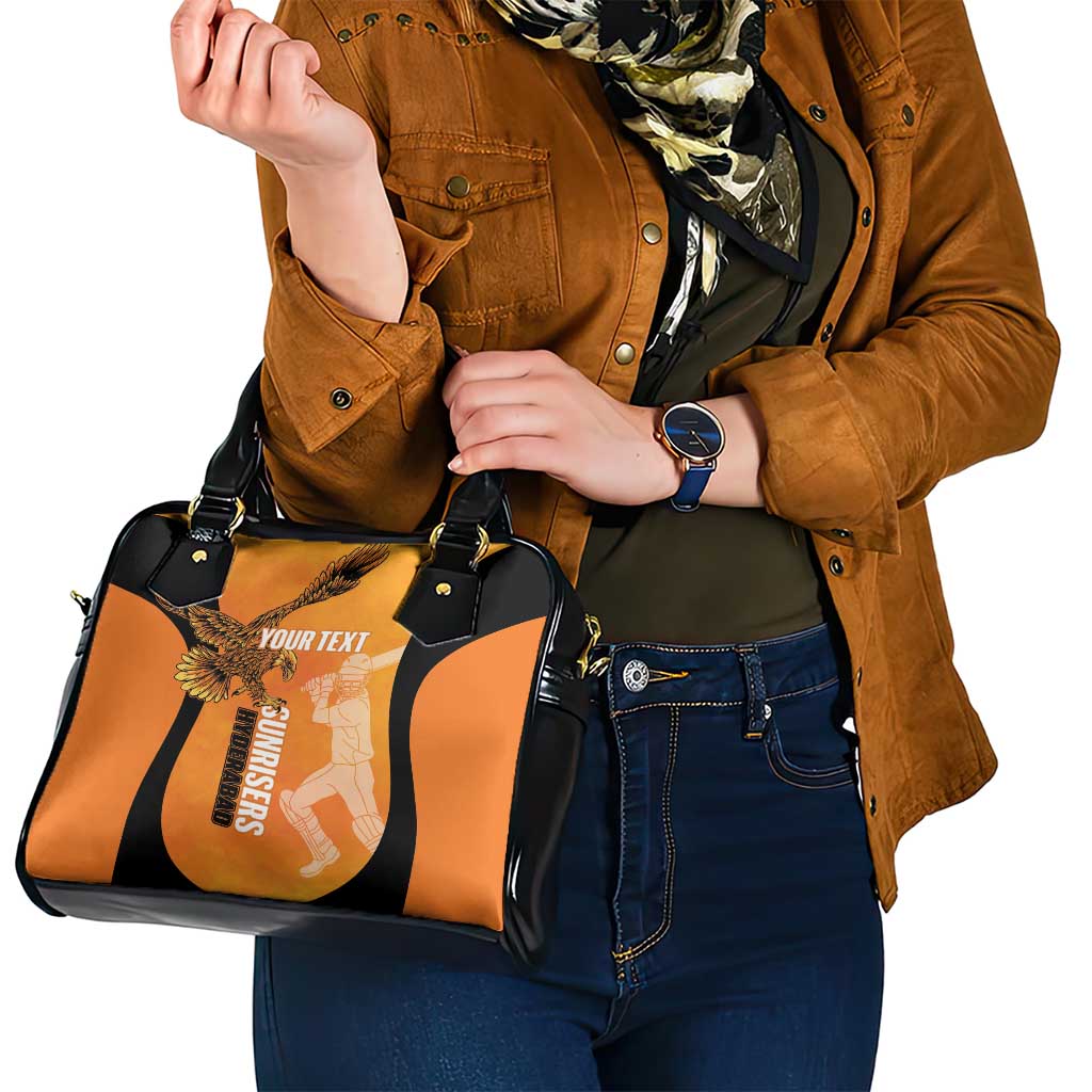 Custom Hyderabad India Cricket Shoulder Handbag Go Sunrisers Eagle LT14