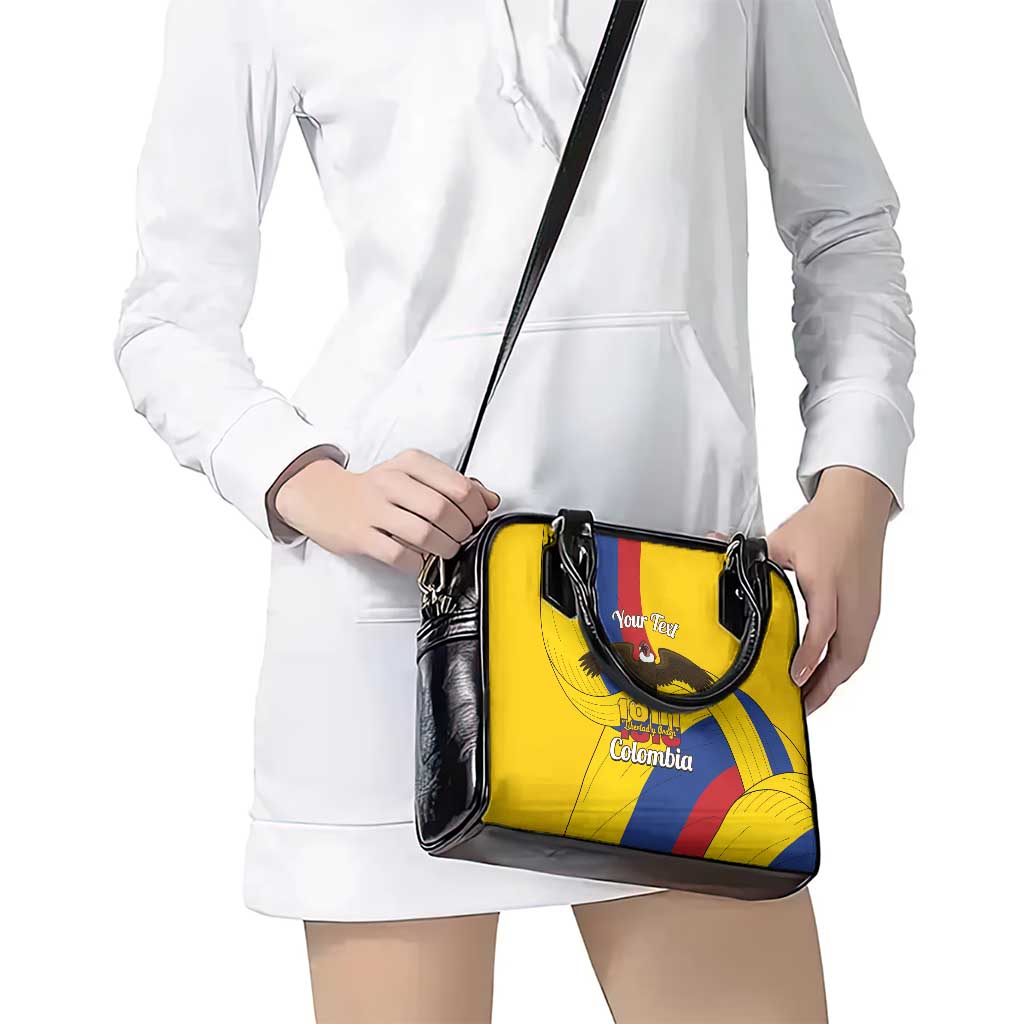 Personalised Colombia Independence Day Shoulder Handbag 1810 Libertad y Orden LT14