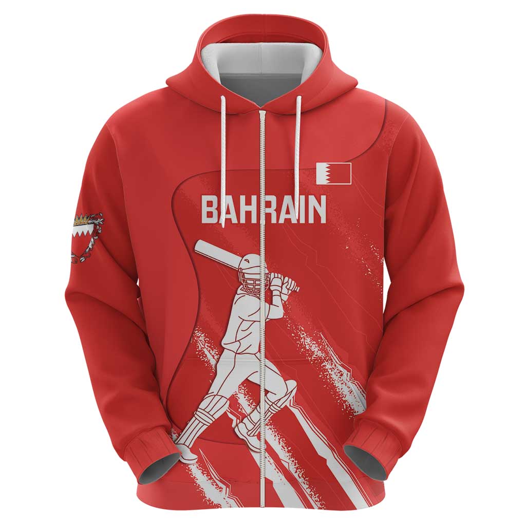 Custom Bahrain Cricket Hoodie Go Champions Grunge Style LT14