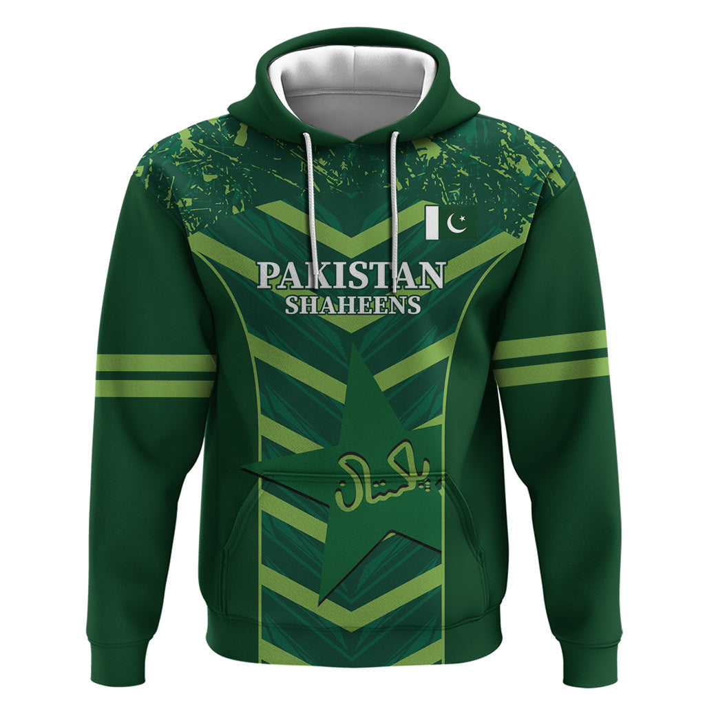 Custom Pakistan Cricket Hoodie 2024 World Cup Go Shaheens LT14