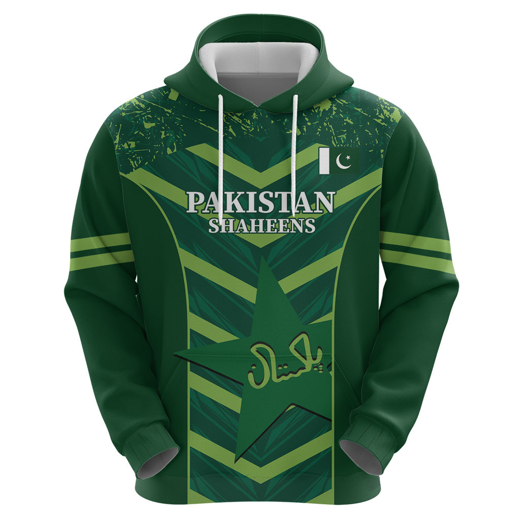 Custom Pakistan Cricket Hoodie 2024 World Cup Go Shaheens LT14