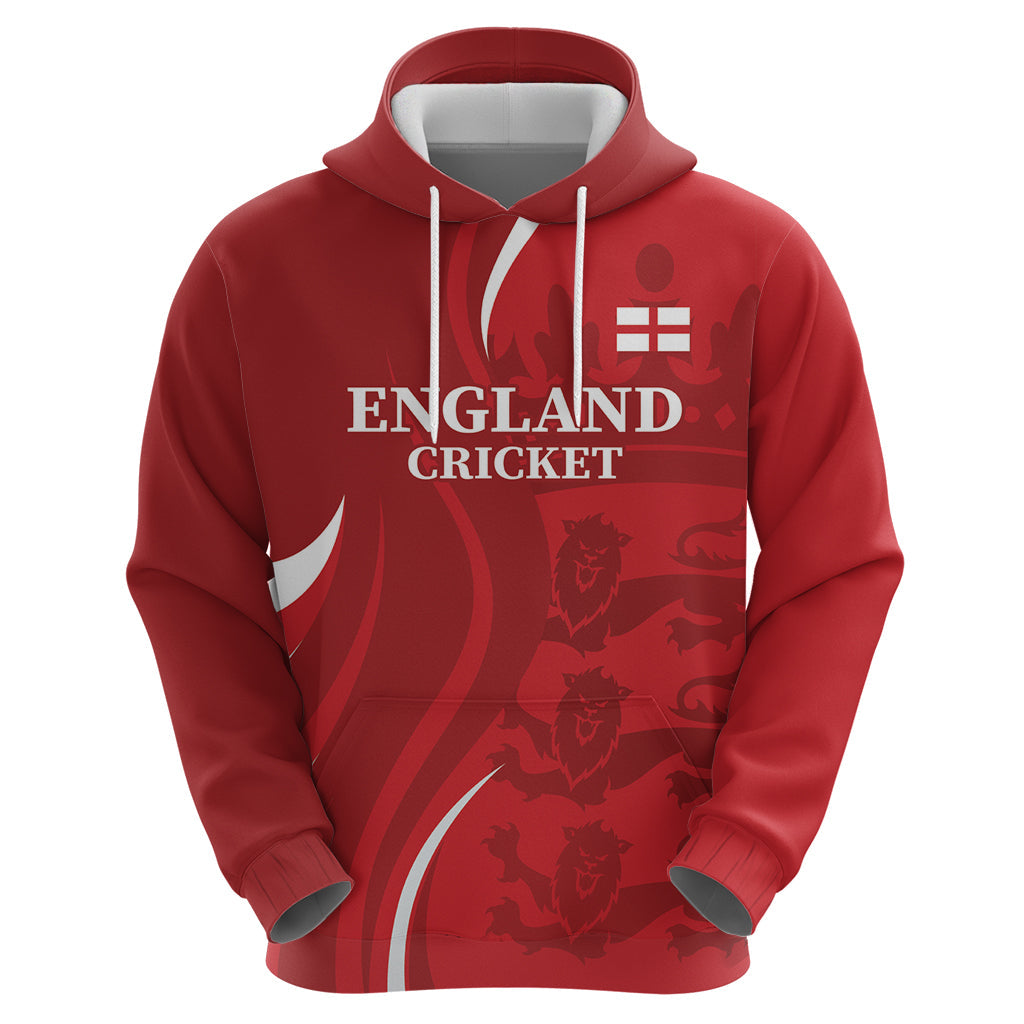 Custom England Cricket Hoodie 2024 World Cup Go Champions LT14