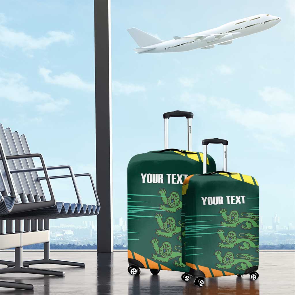 Custom Guernsey Cricket Luggage Cover Go Champions LT14