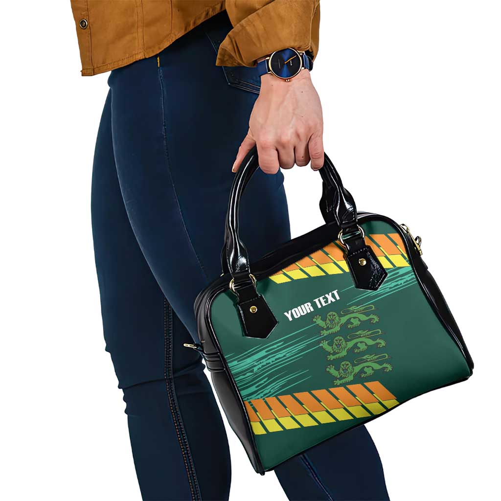 Custom Guernsey Cricket Shoulder Handbag Go Champions LT14