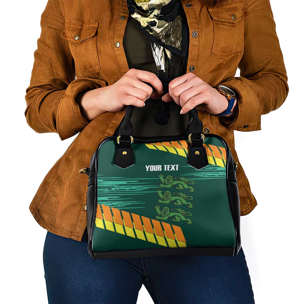 Custom Guernsey Cricket Shoulder Handbag Go Champions LT14