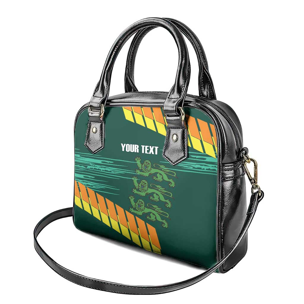 Custom Guernsey Cricket Shoulder Handbag Go Champions LT14