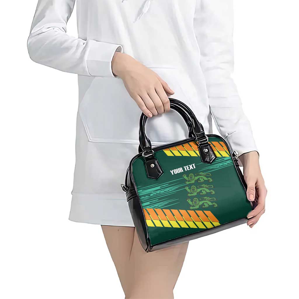 Custom Guernsey Cricket Shoulder Handbag Go Champions LT14
