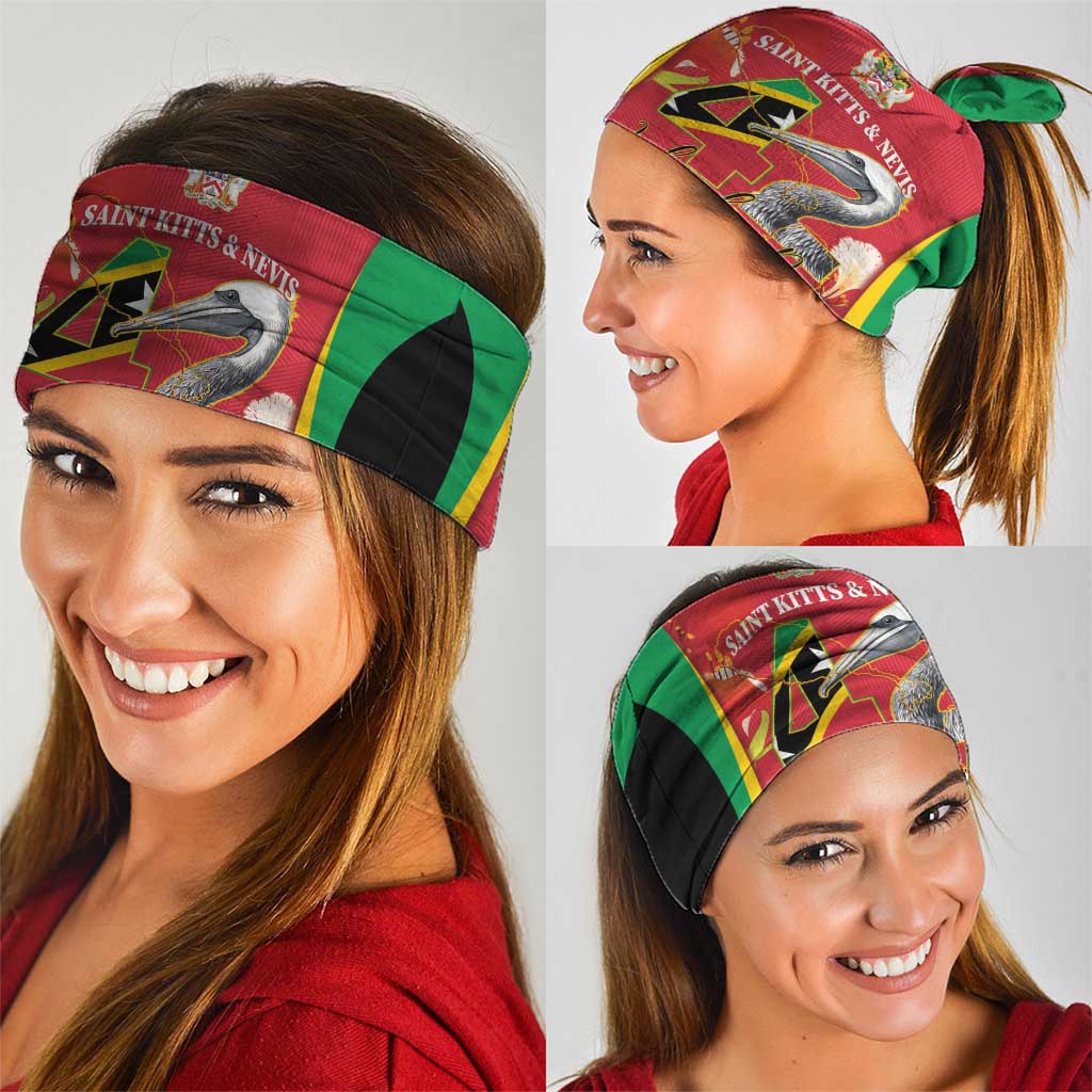 Saint Kitts and Nevis Neck Gaiter Pelican 42nd Independence Anniversary LT14