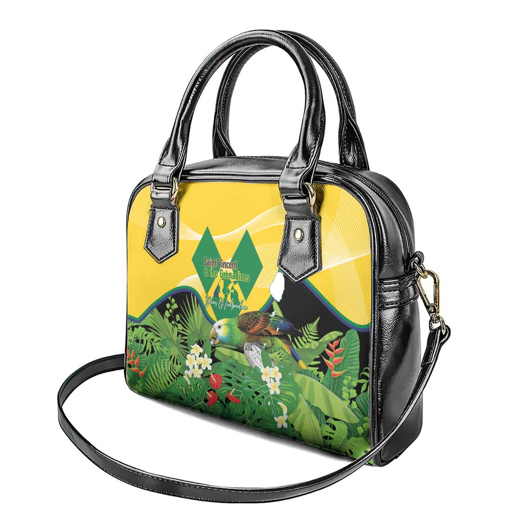 Saint Vincent and the Grenadines Shoulder Handbag Amazona Guildingii 46 Years Of Independence LT14