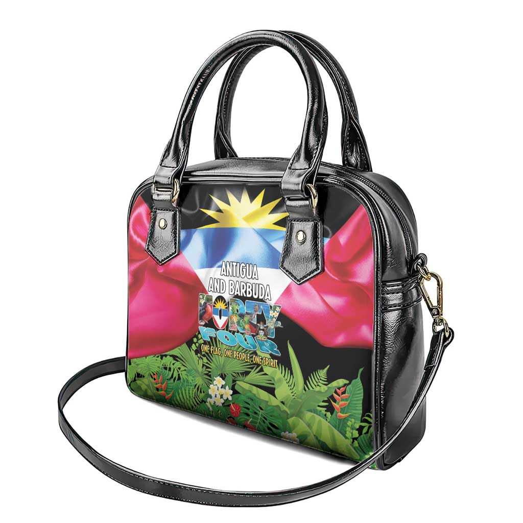 Antigua and Barbuda Independence Day Shoulder Handbag 44th Anniversary One Flag One People One Spirit LT14