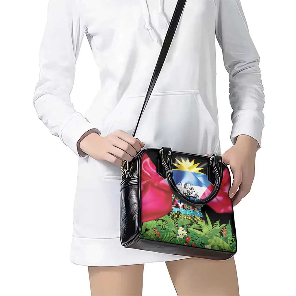 Antigua and Barbuda Independence Day Shoulder Handbag 44th Anniversary One Flag One People One Spirit LT14