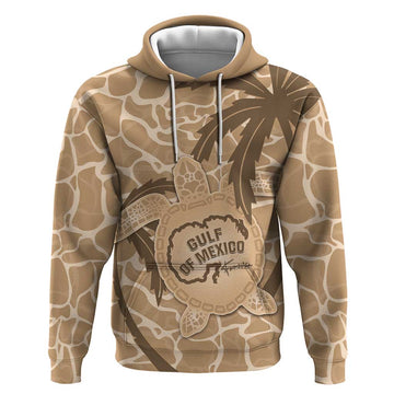 Gulf of Mexico Forever Hoodie Mexican Turtle Brown Version LT14
