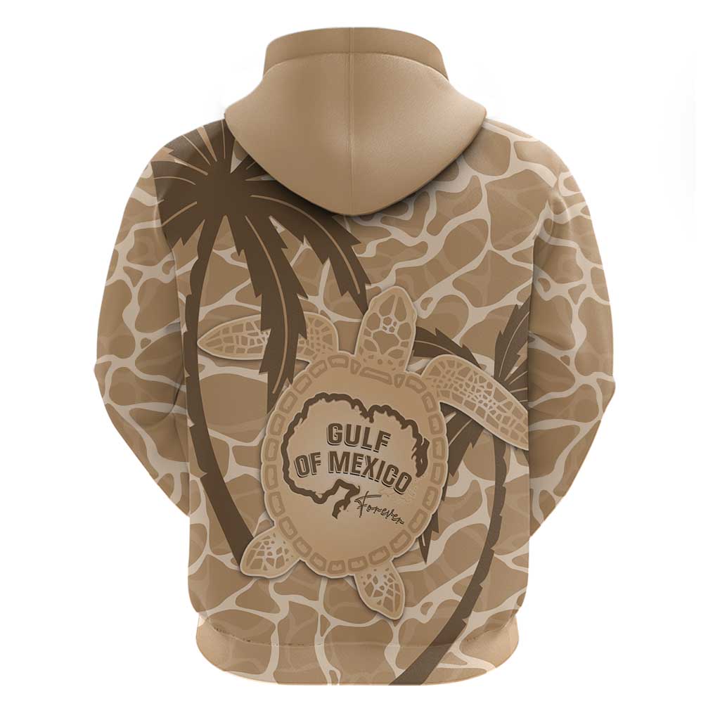Gulf of Mexico Forever Hoodie Mexican Turtle Brown Version LT14