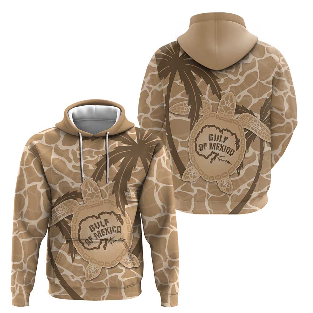 Gulf of Mexico Forever Hoodie Mexican Turtle Brown Version LT14